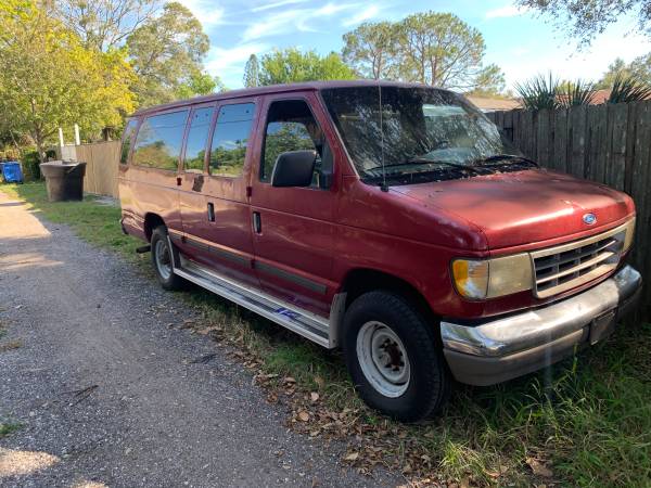 1995 Econoline E350 Ford Van - cars & trucks - by owner - vehicle... for sale in SAINT PETERSBURG, FL – photo 2