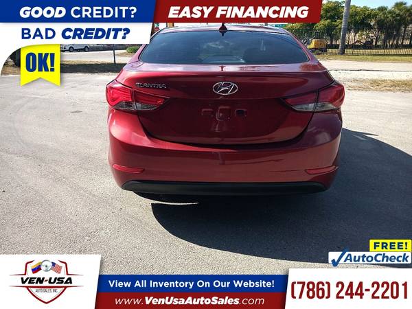 2016 Hyundai Elantra SESedan 6A 6 A 6-A (US) FOR ONLY 219/mo! for sale in Miami, FL – photo 5