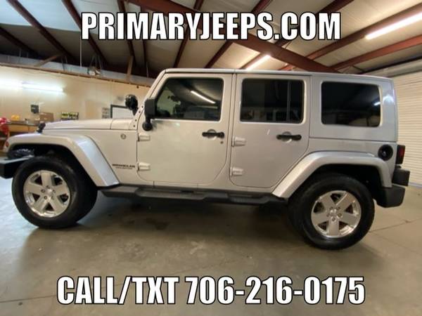 2009 Jeep Wrangler Unlimited Sahara IN HOUSE FINANCE - FREE SHIPPING... for sale in DAWSONVILLE, GA – photo 4