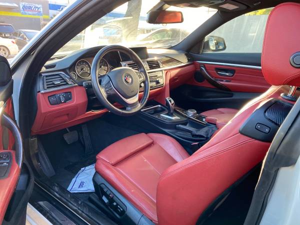 2015 BMW 435I WHITE ON RED!!! $3999 DOWN - $345 A MONTH WAC!!!! -... for sale in North Miami Beach, FL – photo 13
