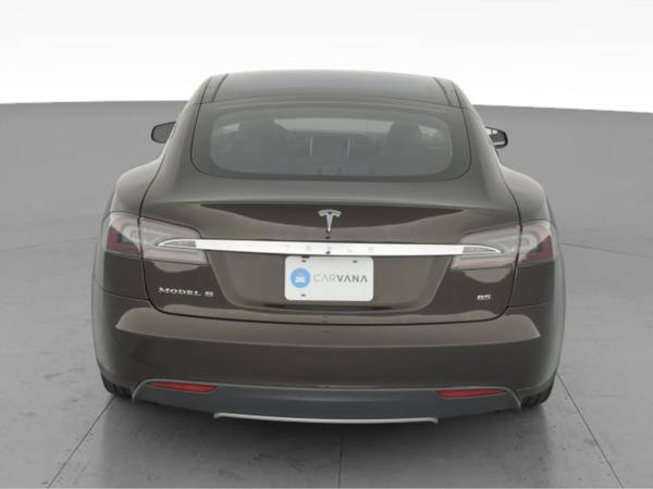 2013 Tesla Model S Performance Sedan 4D sedan Brown - FINANCE ONLINE... for sale in Cleveland, OH – photo 9