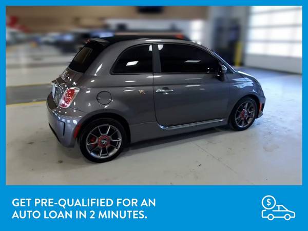 2013 FIAT 500 500c Abarth Cabrio Convertible 2D Convertible Gray for sale in Fort Lauderdale, FL – photo 9