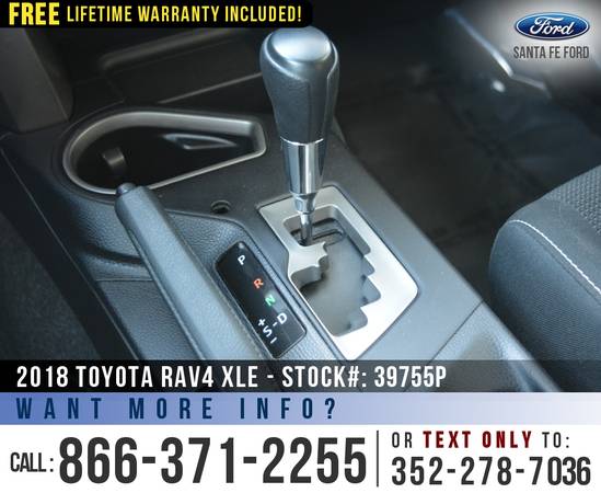 ‘18 Toyota RAV4 XLE *** Sunroof, Keyless Entry, Camera, Toyota SUV *** for sale in Alachua, FL – photo 14
