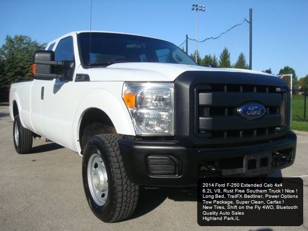 2014 Ford F-250 SuperDuty 4X4 Ext Cab Long Bed 4x4 F250 F350 1 Owner for sale in Highland Park, WI – photo 18