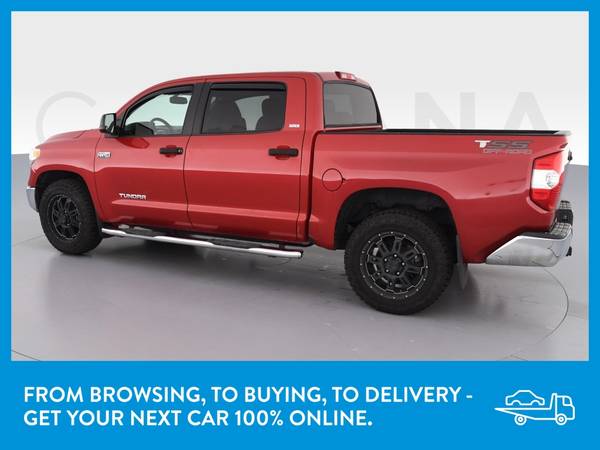 2014 Toyota Tundra CrewMax SR5 Pickup 4D 5 1/2 ft pickup Red for sale in Sarasota, FL – photo 5