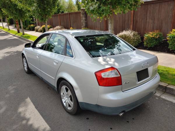 2002 Audi A4 3.0 Quattro, Clean Title, 6 Speed Manuel for sale in Vancouver, OR – photo 3