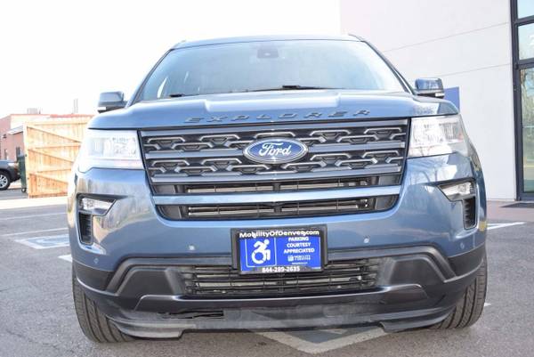 2018 Ford Explorer XLT FWD BLUE - - by dealer for sale in Denver, NM – photo 4