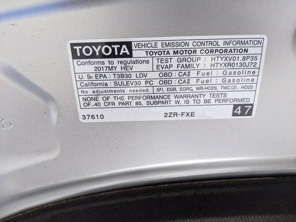 2017 Toyota Prius Prime Advanced SKU: H3041097 Hatchback - cars & for sale in Cerritos, CA – photo 24