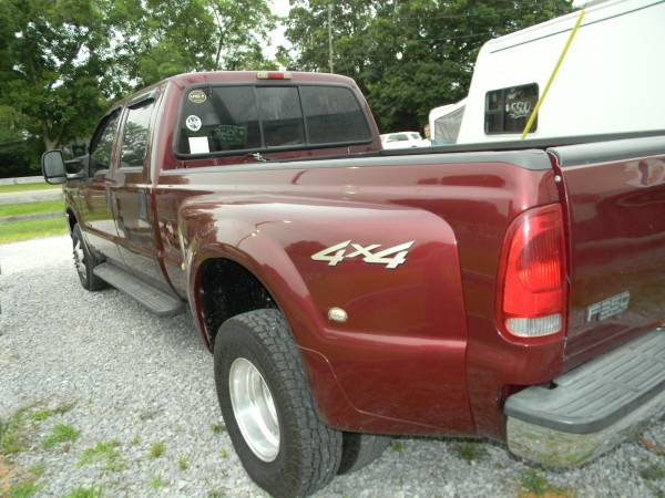 7.3 DIESEL 4X4 F350 DUALLY, CREW CAB LARIAT, AUTOMATIC TRANS $8500 OBO for sale in Grand Bay, MS – photo 4