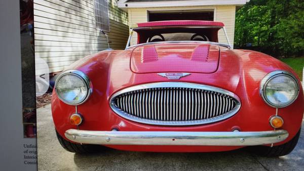 1962 Austin Healey kit car - cars & trucks - by owner - vehicle... for sale in Hickory, NC – photo 2