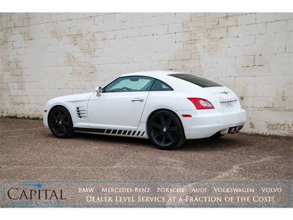 Blacked Out Look! 04 Chrysler Crossfire Coupe w/6-Speed, Heated for sale in Eau Claire, MN – photo 3