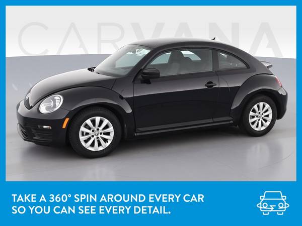 2017 VW Volkswagen Beetle 1 8T S Hatchback 2D hatchback Black for sale in Charlotte, NC – photo 3