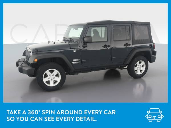 2017 Jeep Wrangler Unlimited Sport S Sport Utility 4D suv Gray for sale in Chaska, MN – photo 3