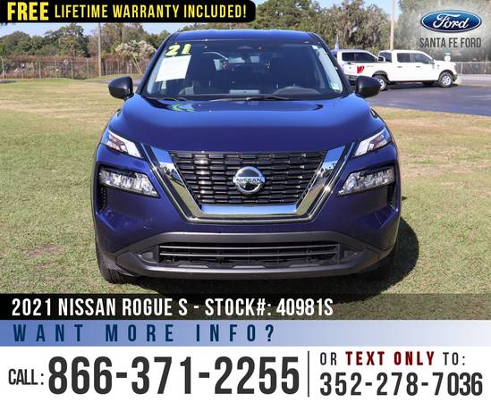 2021 NISSAN ROGUE S Touchscreen, Push to Start, Backup Camera for sale in Alachua, FL – photo 2