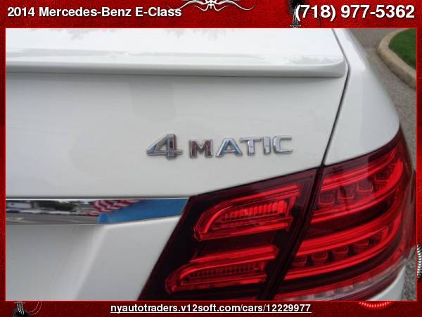 2014 Mercedes-Benz E-Class 4dr Sdn E350 Sport 4MATIC for sale in Valley Stream, NY – photo 23