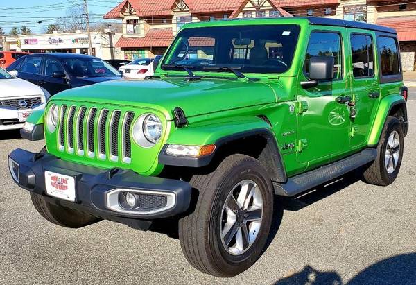 2020 Jeep Wrangler Unlimited Sahara 4x4 4dr SUV EVERYONE IS... for sale in Salem, MA – photo 2