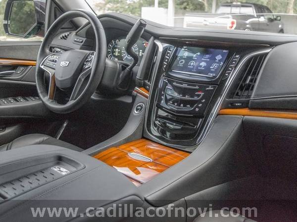 2017 Caddy *Cadillac* *Escalade* Premium Luxury hatchback Black Raven for sale in Novi, MI – photo 18
