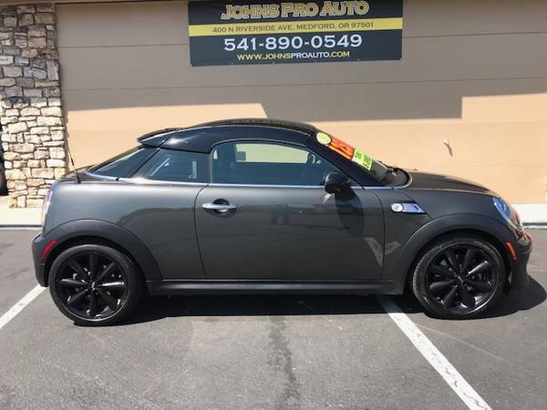 2013 MINI COOPER COUPE S 6 SPEED TURBO. 70K - cars & trucks - by... for sale in Medford, OR – photo 3