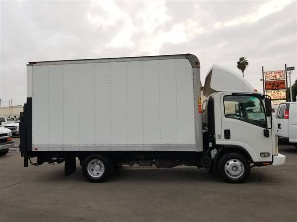 2009 Isuzu NPR 14Ft box truck Under 14k Lbs,power lift! - cars &... for sale in Santa Ana, CA – photo 5