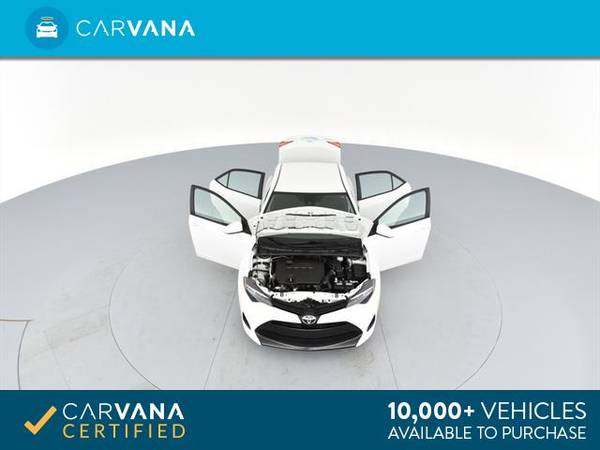 2018 Toyota Corolla LE Sedan 4D sedan White - FINANCE ONLINE for sale in Naples, FL – photo 12