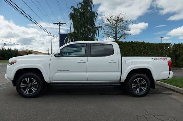 2017 Toyota Tacoma 4x4 4WD Truck Crew cab EBONY - - by for sale in Fife, WA – photo 8