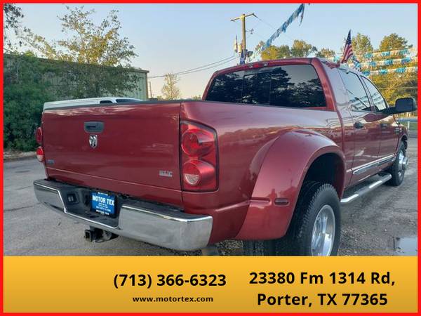 2008 Dodge Ram 3500 Mega Cab - Financing Available! - cars & trucks... for sale in Porter, TX – photo 5