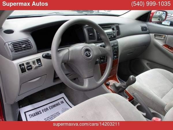 2006 Toyota Corolla 4dr Sedan LE Manual Transmission for sale in Strasburg, VA – photo 9