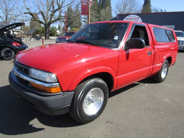 2003 Chevrolet S-10 Reg Cab RED 5SPD MANUAL RUNS AWESOME ! - cars for sale in Milwaukie, OR – photo 2