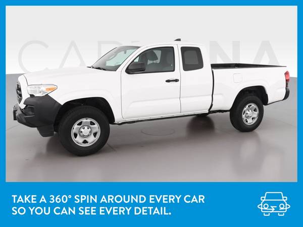 2019 Toyota Tacoma Access Cab SR Pickup 4D 6 ft pickup White for sale in Atlanta, MD – photo 3