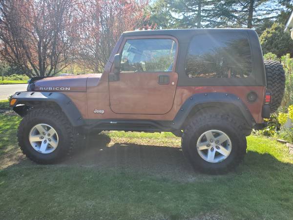 03 Jeep Wrangler Rubicon & 97 wrangler v8 swapped for sale in McCleary, WA – photo 2