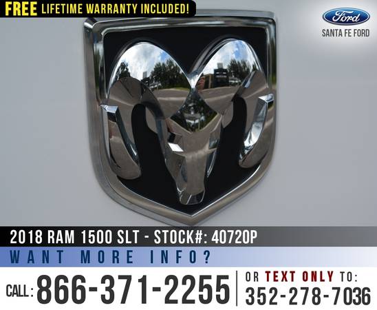 2018 RAM 1500 SLT 4WD *** Tinted Windows, SiriusXM, Camera *** -... for sale in Alachua, FL – photo 17