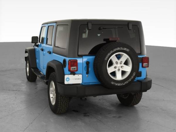2017 Jeep Wrangler Unlimited Sport S Sport Utility 4D suv Blue - -... for sale in Kansas City, MO – photo 8