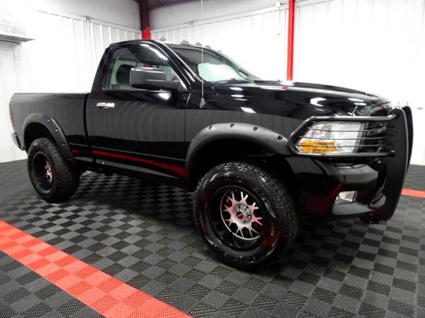 2012 RAM 1500 4WD Reg Cab 120.5" Express pickup Black - cars &... for sale in Branson West, AR – photo 6