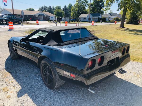 1989 *Chevrolet* *Corvette* *2dr Convertible* BLACK for sale in Cicero, IN – photo 9