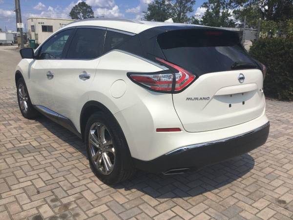 2016 Nissan Murano Platinum - Lowest Miles/Cleanest Cars In FL for sale in Fort Myers, FL – photo 3