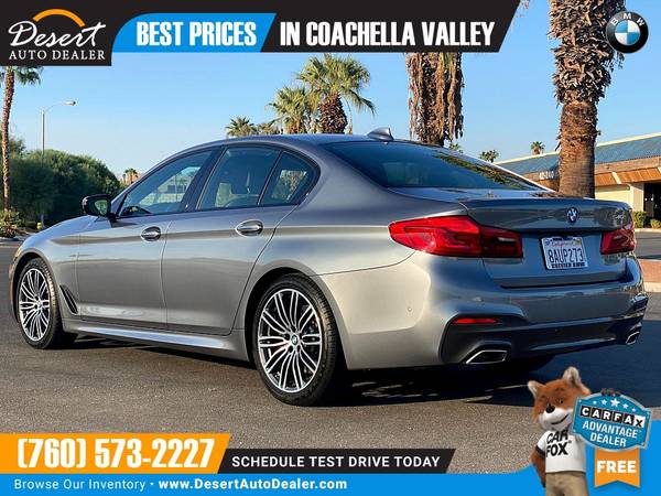 2018 BMW 540i 21,000 MILES - Heads Up Display - Adaptive Cruise... for sale in Palm Desert , CA – photo 4
