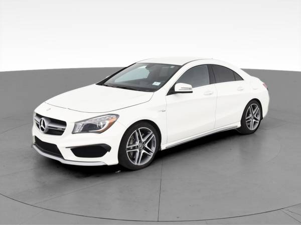 2014 Mercedes-Benz CLA-Class CLA 45 AMG 4MATIC Coupe 4D coupe White... for sale in Providence, RI – photo 3