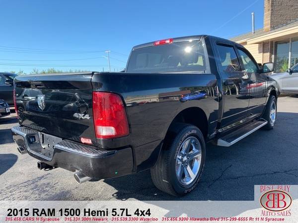 2015 DODGE RAM 1500 HEMI 5.7L 4X4! EASY APPROVAL!! FINANCING OPTIONS!! for sale in N SYRACUSE, NY – photo 3