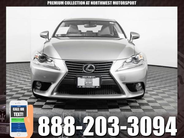 premium 2014 Lexus IS250 Sport RWD - - by dealer for sale in PUYALLUP, WA – photo 7