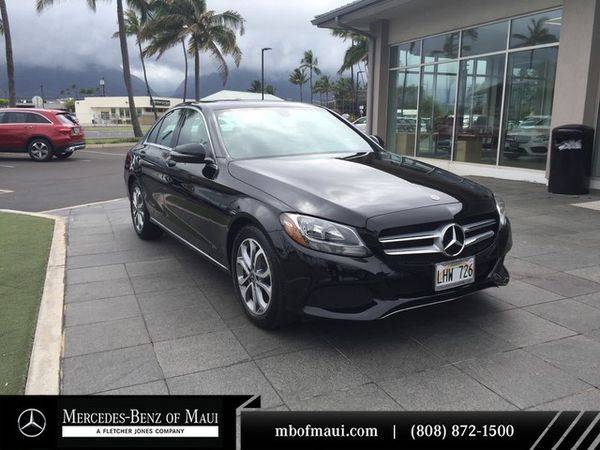 2018 Mercedes-Benz C-Class C 300 - EASY APPROVAL! for sale in Kahului, HI