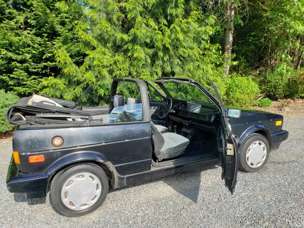 1989 VW Cabriolet 164K original miles Runs Strong - cars & for sale in Snohomish, WA – photo 11