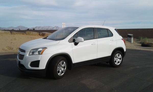 2016 White Chevy Trax LS - cars & trucks - by owner - vehicle... for sale in Yuma, AZ – photo 2