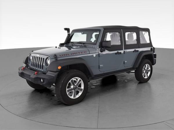 2014 Jeep Wrangler Unlimited Sport S SUV 4D suv Blue - FINANCE... for sale in Washington, District Of Columbia – photo 3