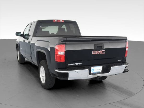 2018 GMC Sierra 1500 Double Cab SLE Pickup 4D 6 1/2 ft pickup Black... for sale in Hobart, IL – photo 8