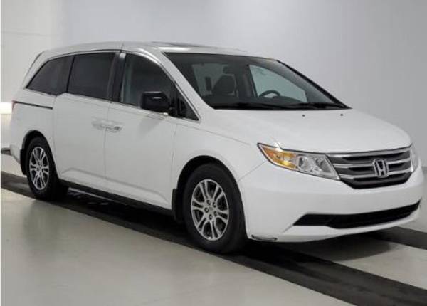 2013 Honda Odyssey EX L 4dr Mini Van van White - - by for sale in Hudson, NY – photo 2