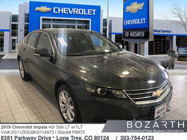 2019 Chevrolet Chevy Impala LT TRUSTED VALUE PRICING! for sale in Lonetree, CO – photo 4