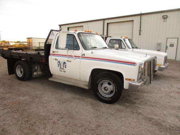 1982 Chevy 3500 & 1988 GMC 3500 1 Ton Trucks for sale in Worland, WY – photo 4
