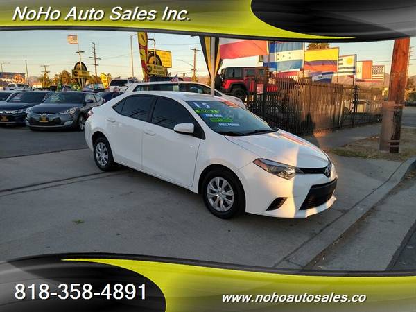2015 Toyota Corolla L - cars & trucks - by dealer - vehicle... for sale in North Hollywood, CA – photo 2