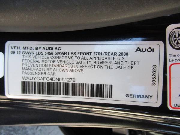 2013 Audi A7 3 0T quattro Premium Plus AWD 4dr Sportback - CASH OR for sale in Morrisville, PA – photo 20