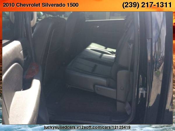 2010 Chevrolet Silverado 1500 Crew Cab LTZ Pickup 4D 5 3/4 ft Lucky's for sale in North Fort Myers, FL – photo 23